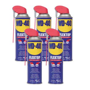 Kit-com-5-Lubrificantes-Spray-Flextop-500ml-WD-40