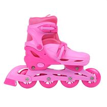 Patins Inline Play&Fun Rosa Tamanho 28 a 31