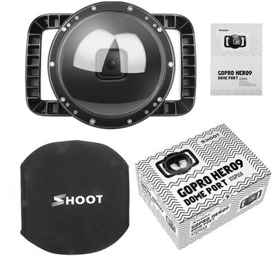 Dome Shoot 6' Para Câmeras Gopro Hero 9 E 10 Black