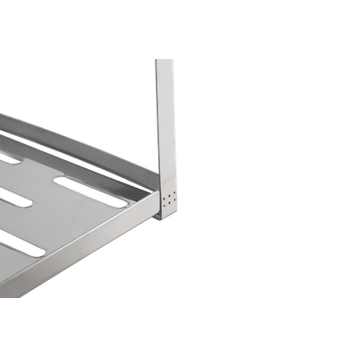 Escorredor Aço Inox 16 Pratos com Escorredor de Talheres Plástico - Suprema 50,5 x 27 x 28,5 cm - Brinox