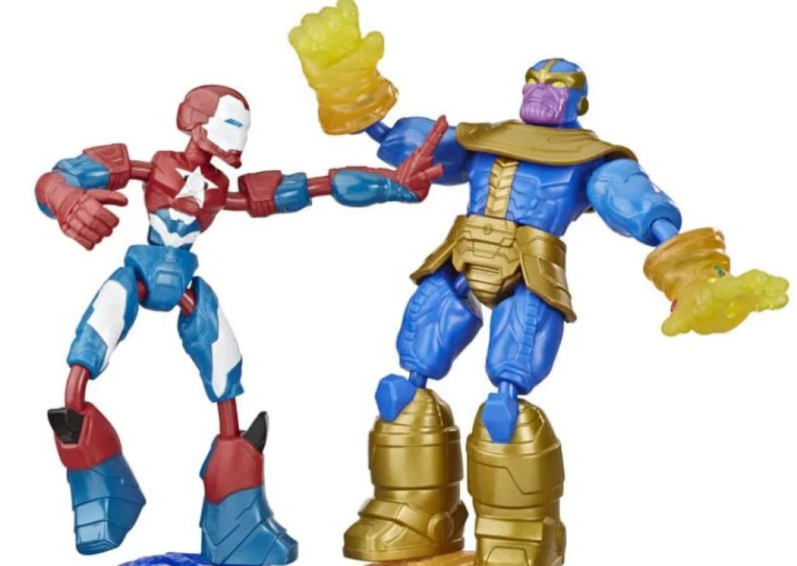 Boneco Vingadores Iron Patriot Vs Thanos - Hasbro E9197