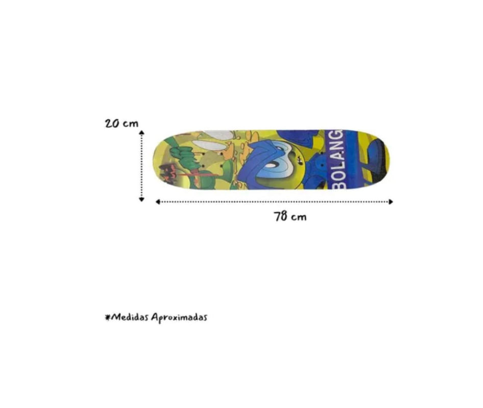 Skate Bolang Simples - Fenix SK-3108S