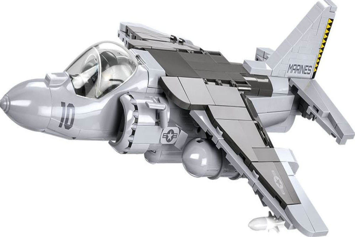 Avião Militar Americano AV-8B Harrier II Plus - Cobi 5809