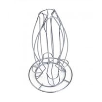 Suporte para 24 Capsulas Nespresso Cromado 13,5x25,5cm Lyor