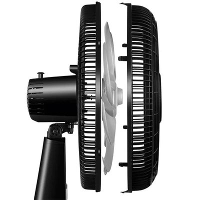 Vent 40CM Mondial Coluna Turbo NVT-40C-8P-NB - 3799-01  PRETO/PRATA  110 VOLTS