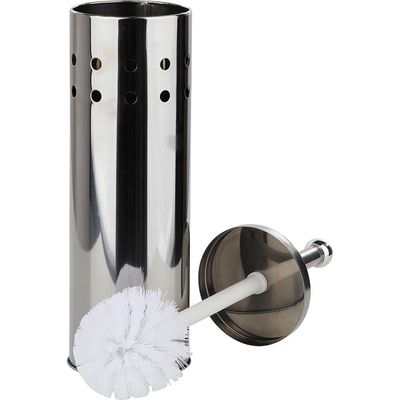 Escova Sanitária com Suporte Inox Cazza