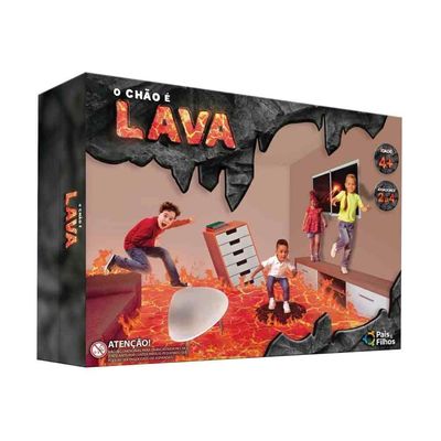 Jogo O Chão é Lava - Pais E Filhos