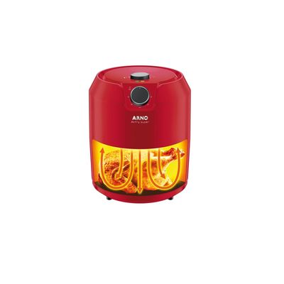 Fritadeira Air Fryer 4,2 litros Arno Super EY2015B1 Vermelha 127V