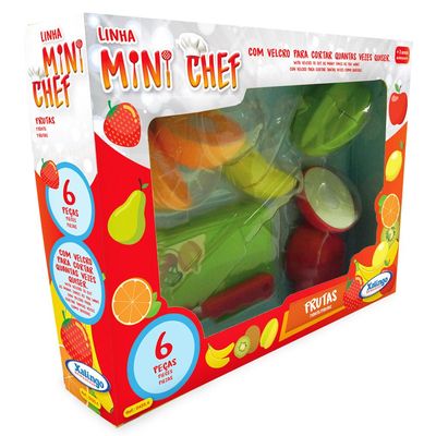 Frutas Mini Chef 6 Peças Xalingo 11498