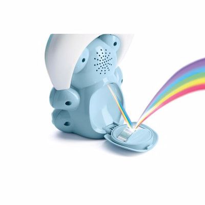 Luminária e Projetor Rainbow Bear Chicco Azul