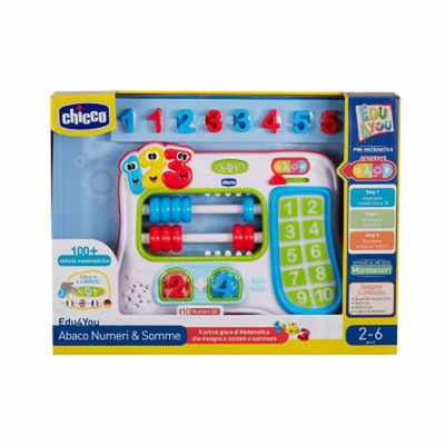 Brinquedo Ábaco Contar e Soma Chicco Colorido