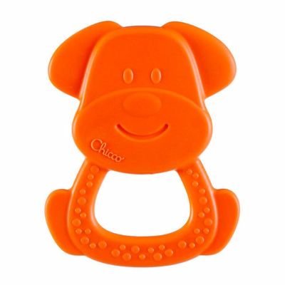Mordedor Charlie Eco Chicco Cachorro Laranja