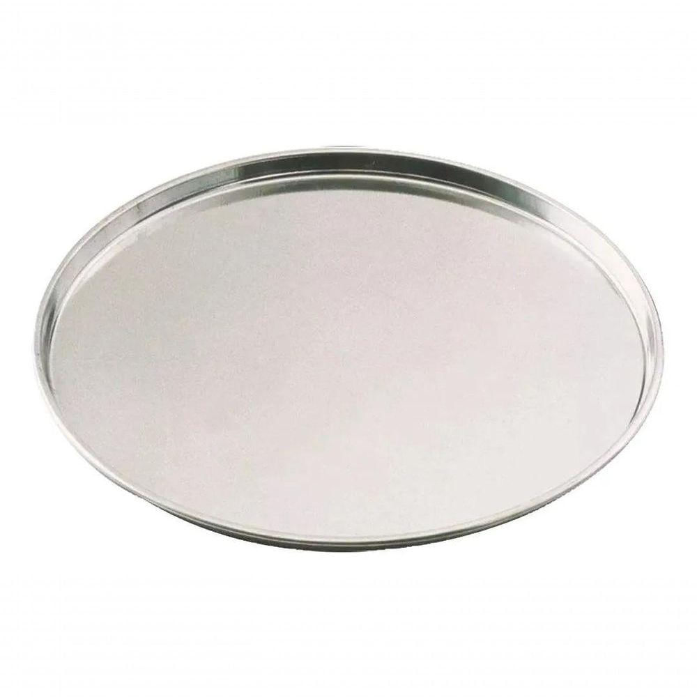 Forma Para Pizza 37cm Diâmetro Alumínio Borda Reforçada Pro