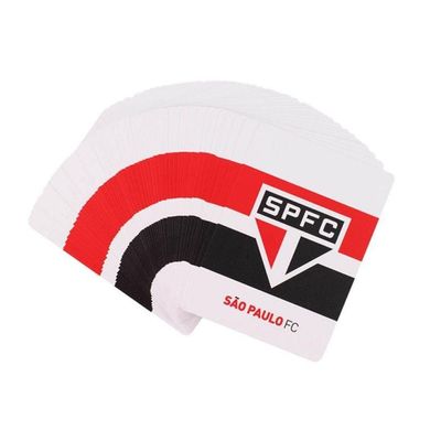 Jogo Com 2 Baralhos São Paulo Plástico Oficial