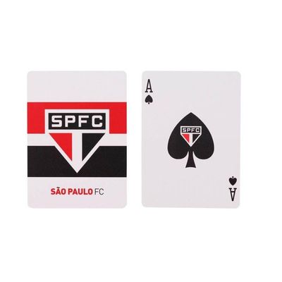 Jogo Com 2 Baralhos São Paulo Plástico Oficial