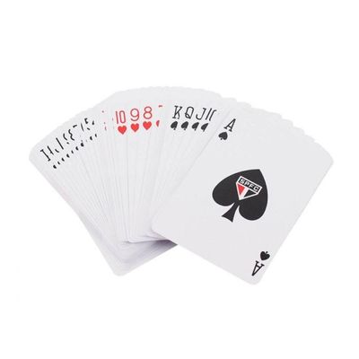 Jogo Com 2 Baralhos São Paulo Plástico Oficial