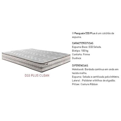 Cama Box Solteiro: Colchão Espuma Paropas D33 Pasquale Plus + Base CRC Suede Black(88x188)