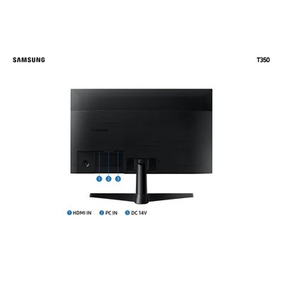 Monitor Samsung 24 Gamer LED IPS FULL HD Vesa 75HZ, 5MS, Free SYNC Modo Gaming Preto LF24T350FHLMZD