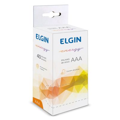 Pilha de Zinco Comum AAA Tubo C/40 82342
