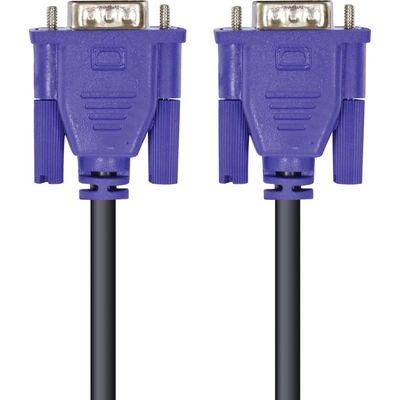 Cabo VGA D-SUB 15 Pinos para Monitor 2 Metros VGA-2