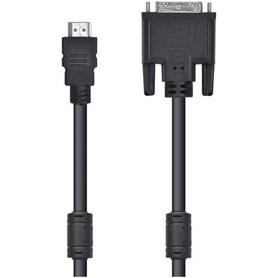 Cabo HDMI Macho para DVI-D 24+1 Pinos 2 Metros HDVI-2