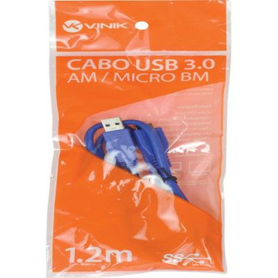 Cabo USB 3.0 a Macho X Micro USB B Macho 1.2 Metros U3AMBMC-12