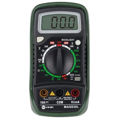 Multimetro Digital com Data HOLD 4 Digitos - MAS830L