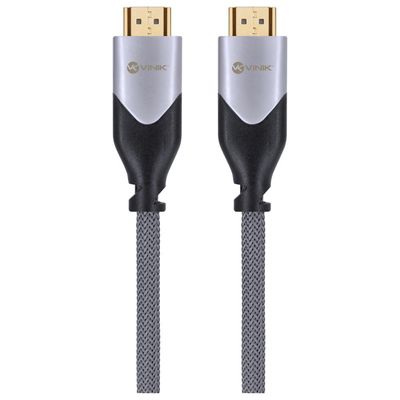Cabo HDMI 2.0 4K ULTRA HD 3D Conexao ETHERNET Blindado em NYLON 5 Metros - H20B-5