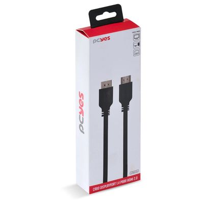 Cabo Displayport Macho para HDMI 2.0 Macho 2 Metros - PDPHM-2