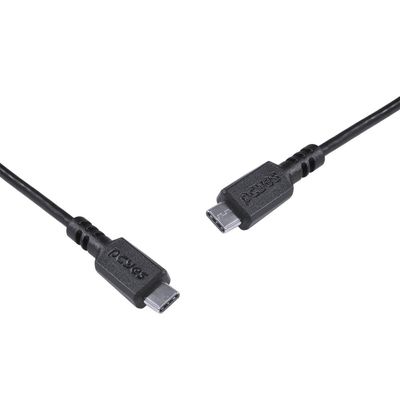 Cabo USB Tipo C 2.0 para USB Tipo C / TYPE C 2 Metros Preto - PUCP-02