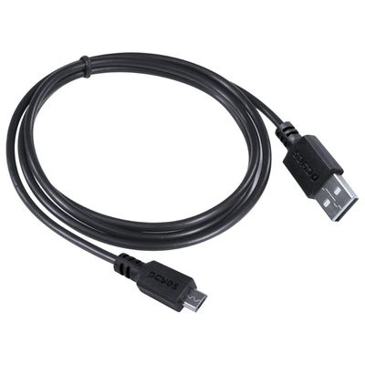 Cabo Micro USB para USB a 2.0 para Celular 1 Metro Preto - PMUAP-1