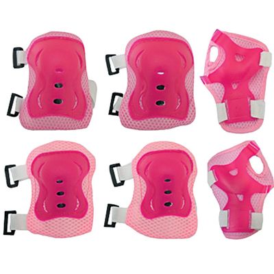 Kit Proteção com Capacete Play&Fun Rosa