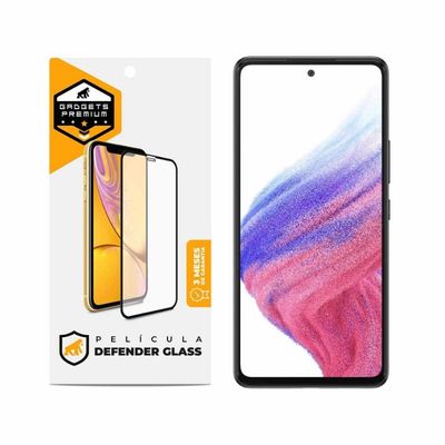 Película Defender Glass para Samsung Galaxy A53 5G - Preta - Gshield