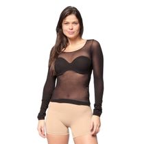 Camisa Selene Segunda Pele Manga Longa Feminina