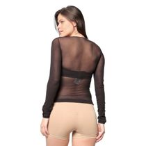 Camisa Selene Segunda Pele Manga Longa Feminina