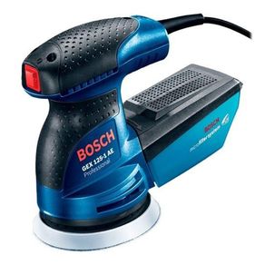 Lixadeira Orbital Bosch GEX 125-1 AE 250W 220V Com Disco De Lixa