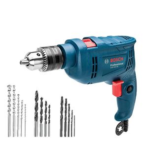 Furadeira de Impacto Bosch GSB 550 550W 14 Acessórios