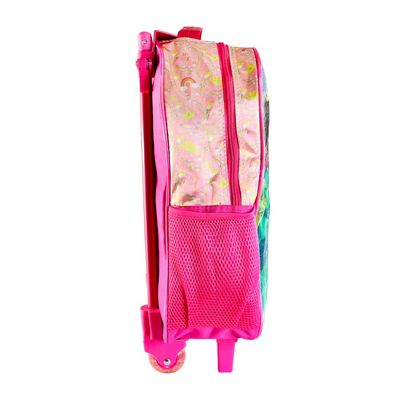 Kit Mochila Infantil Escolar com 3 peças Princesas