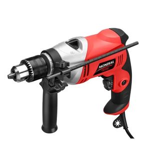 Furadeira de Impacto Mondial FFI-05 750W Vermelho 110V