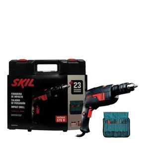 Kit Furadeira Impacto Skil 570W 1/2