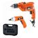 Kit Furadeira de Impacto 3/8" com Parafusadeira 3,6V e Maleta Black & Decker 500W 127V