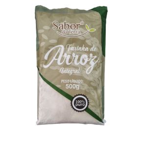 Farinha de Arroz Integral Tostada Sabor da Terra 500g