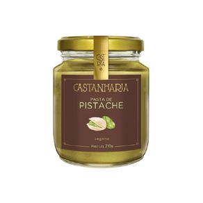 Pasta de Pistache e Macadâmia Vegana Castanharia 210g