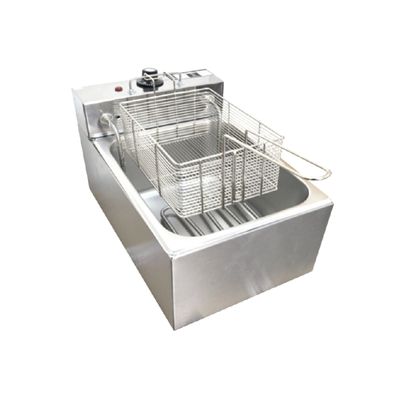 Fritadeira Elétrica 1 Cuba Plus Aço Inox 05L 110v 1800W