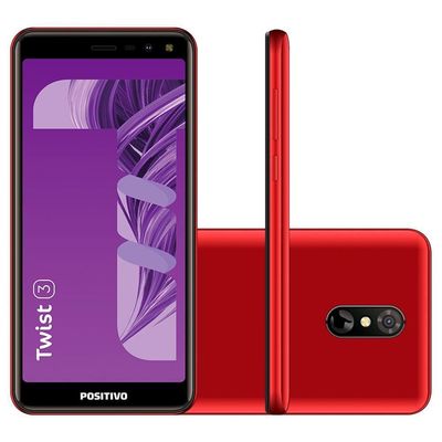 Smartphone Positivo S513 32GB Vermelho