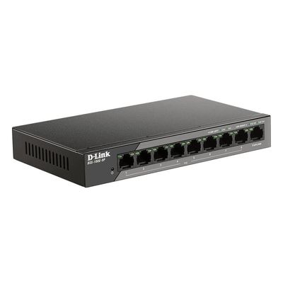 Switch 08 Portas D-LINK DSS-100E-9P Poe FAST