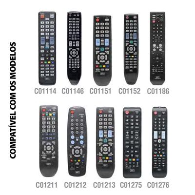 Controle Remoto MXT 01285 TV Samsung SMART TV - Modelos Antigos