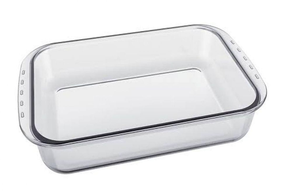 Assadeira Retangular Funda Média - 3,7 L Lasanheira Marinex  6537