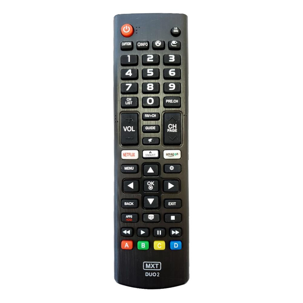 Controle Remoto MXT 01377 SMART LG Samsung MIX
