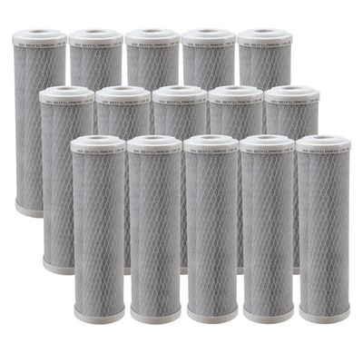 Kit 15 Unidades Refil Filtro Bbi Carbon Block Encaixe